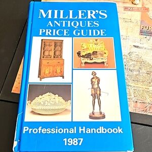 1987 Miller's antiques price guide book